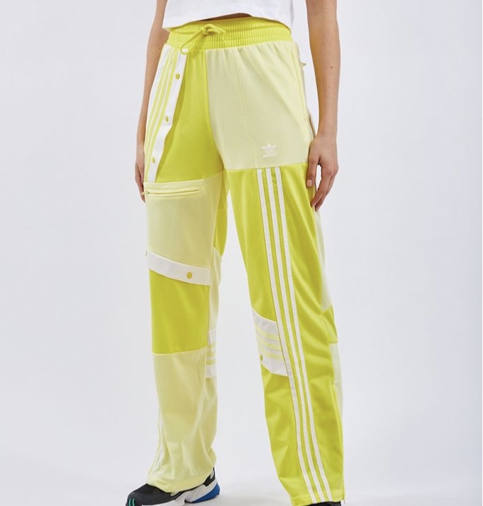danielle cathari x adidas track pants yellow