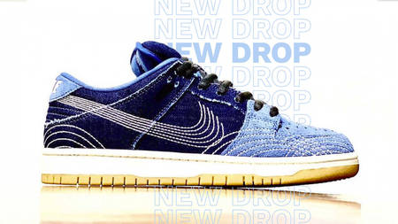The Nike SB Dunk Low Gets Decked Out in Double Denim The Nike SB Dunk Low Gets Decked Out in Double Denim