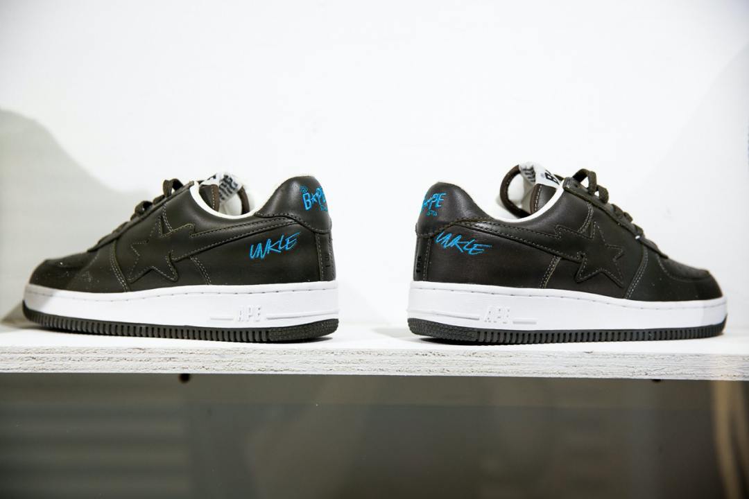 james lavelle a bathing ape bapesta