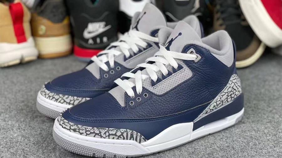 jordan 3 retro midnight blue