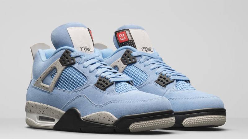 Jordan 4 University Blue | Raffles & Where To Buy | The Sole