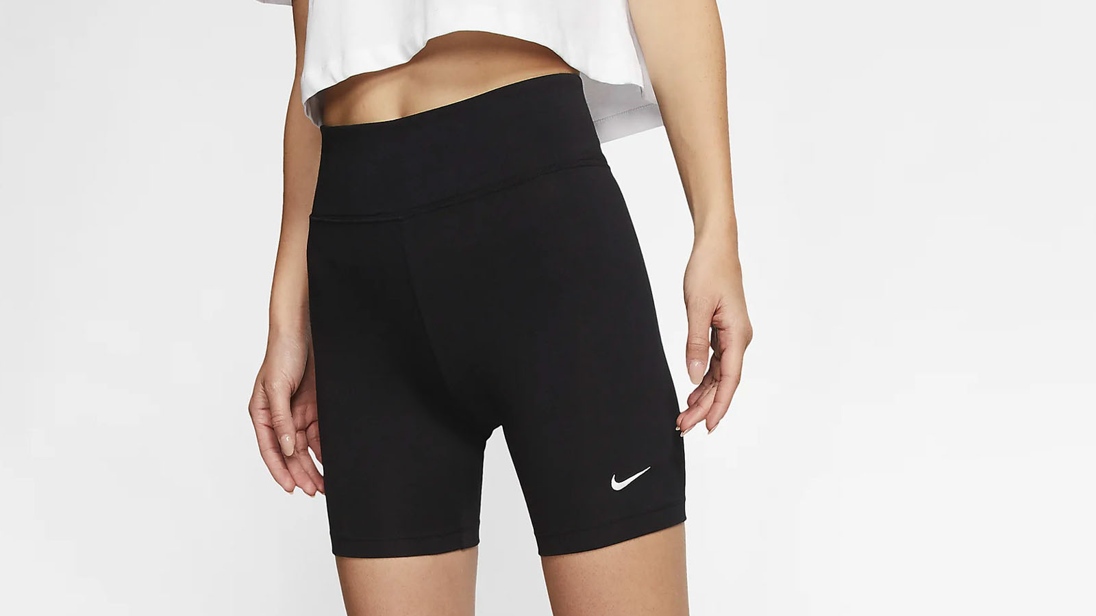 black nike shorts