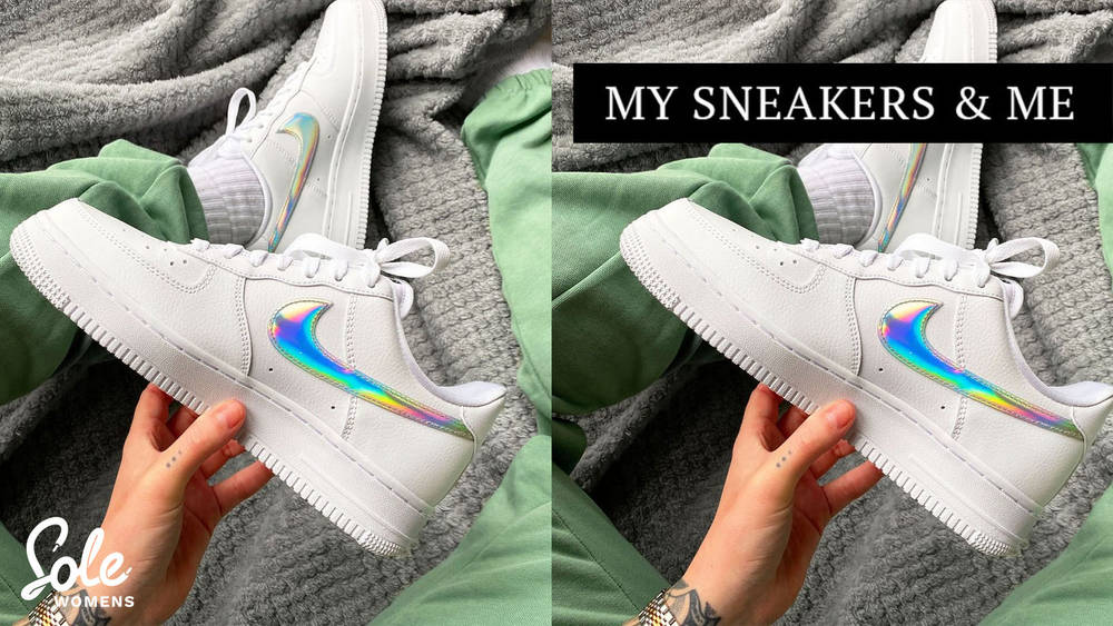 my sneakers and air force 1