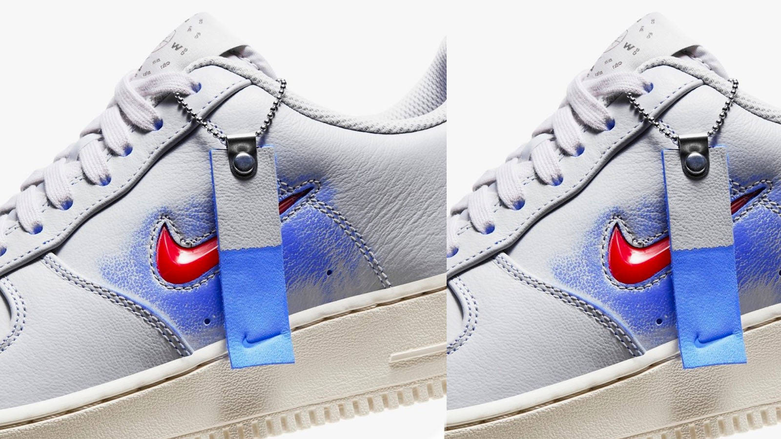 nike air force 1 blue grey