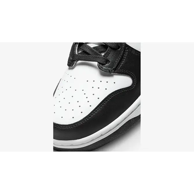 Nike Dunk High Retro White Black DD1399-105 Detail
