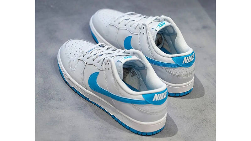 Nike Dunk Low Retro Blue White DV0831-001 Back