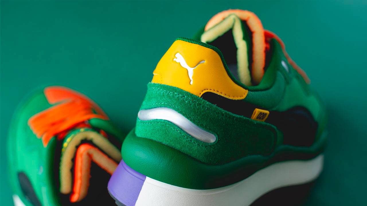 size? x PUMA Style Rider Split Pack "Green"