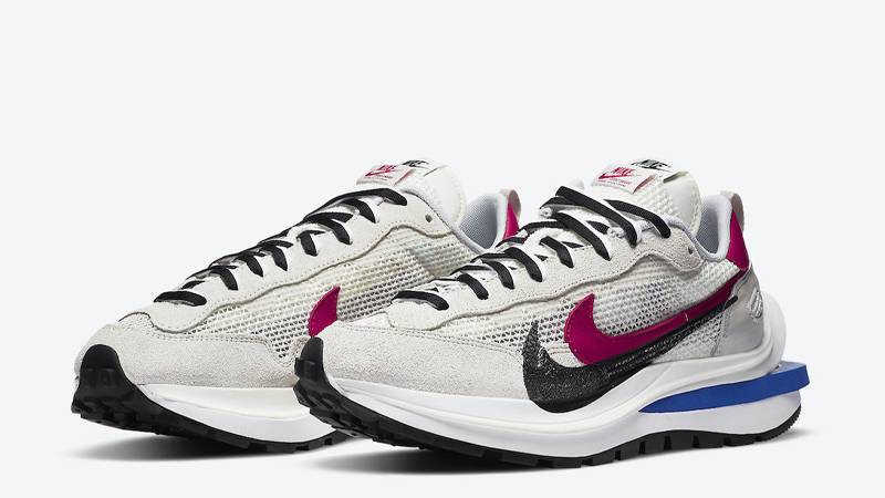 sacai x Nike VaporWaffle Sail Sport Fuchsia | Where To Buy