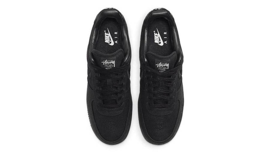stüssy air force 1 black