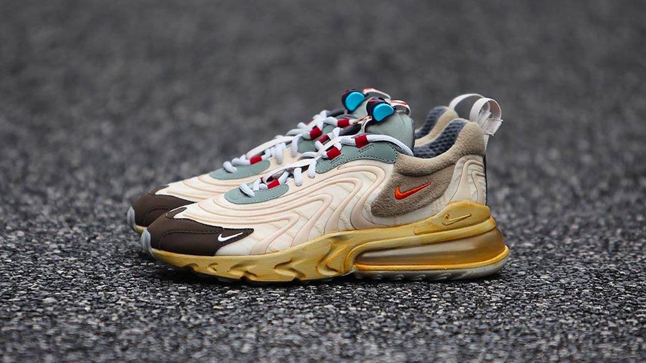 Travis Scott x Nike Air Max 270 React "Cactus Jack"