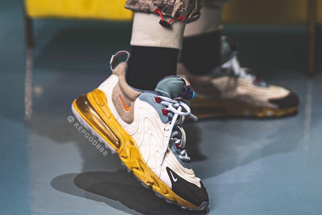 Travis Scott x Nike Air Max 270 React "Cactus Jack"