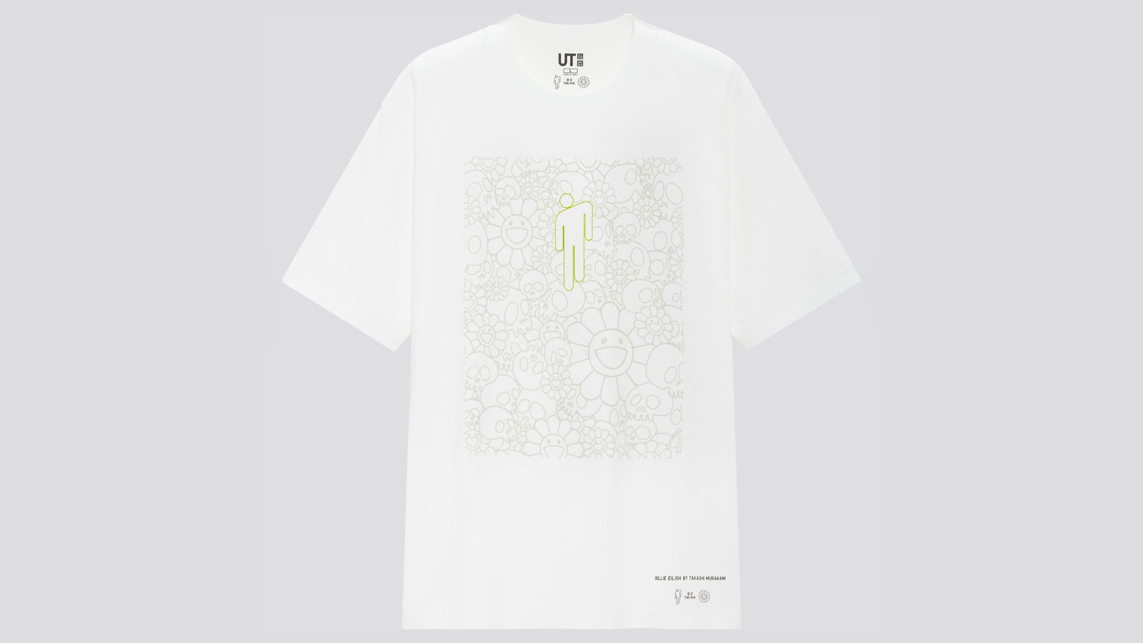 white murakami billie tee