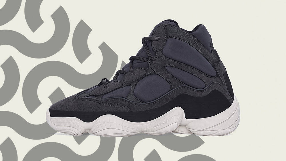 Image via adidas yeezy high 500 slate