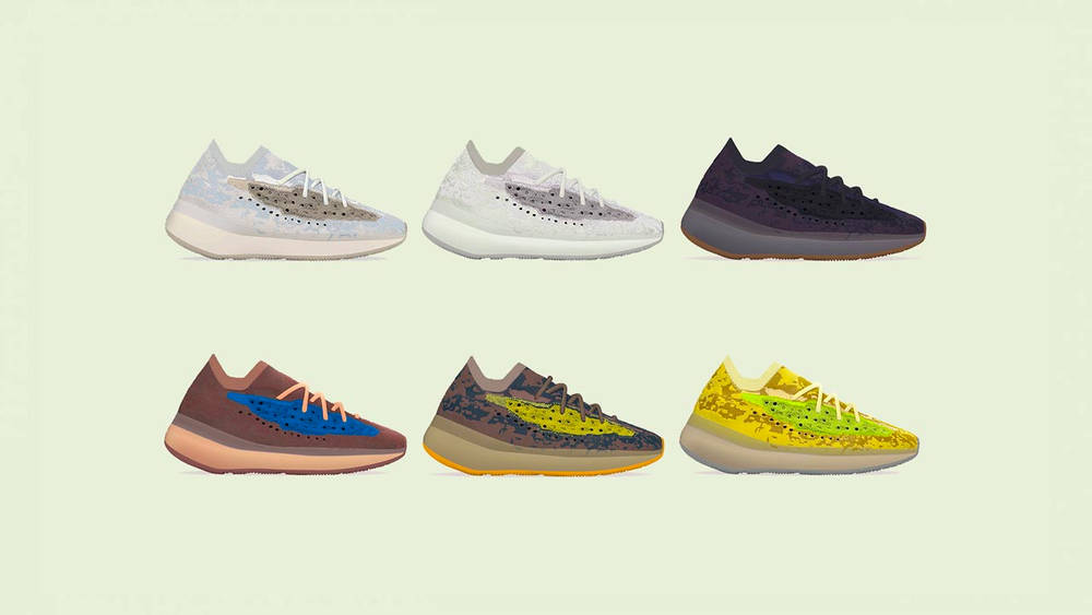 Image via Yeezy Mafia The Yeezy Boost 380 Fall/Winter 2020 Line-Up Has Been Unveiled