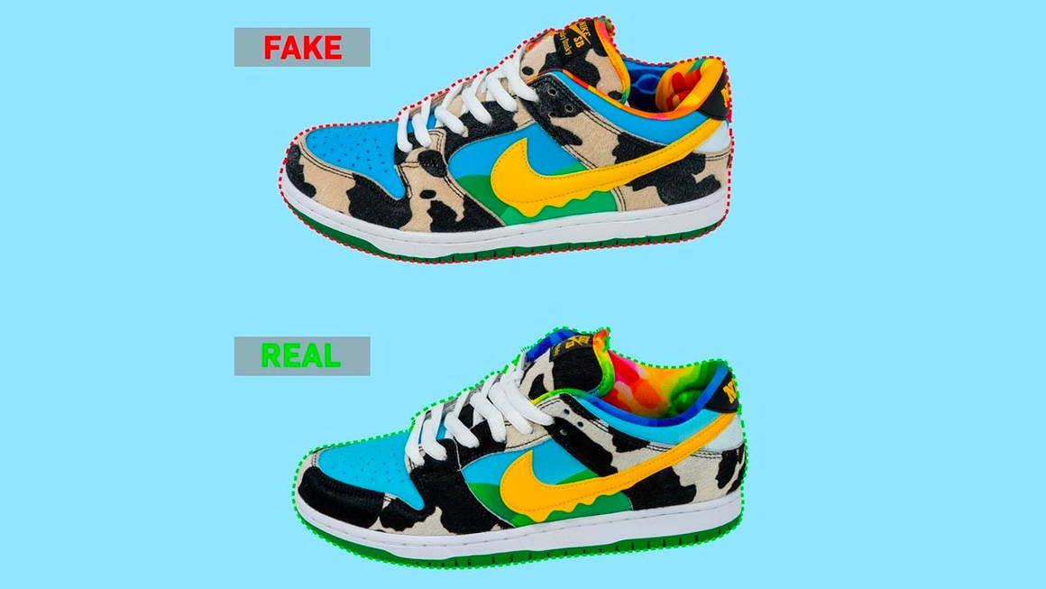 nike sb ben and jerry real vs fake