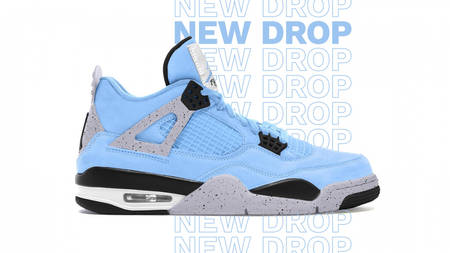 The Air Jordan 4 "University Blue" Gets Unveiled The Air Jordan 4 "University Blue" Gets Unveiled