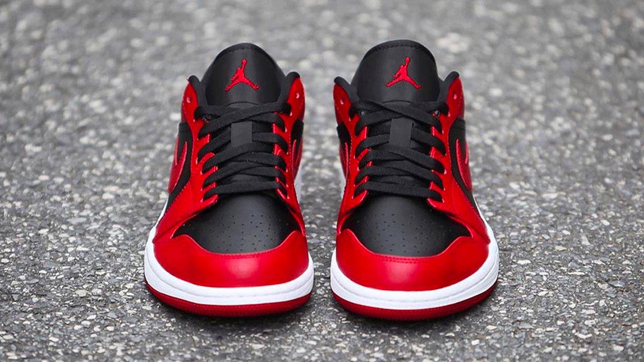nike air jordan 1 low varsity red
