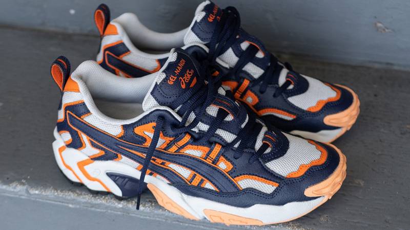 ASICS Gel-Nandi Blue Orange Lifestyle Top