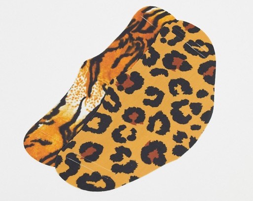 ASOS DESIGN unisex 2 pack face covering in animal prin
