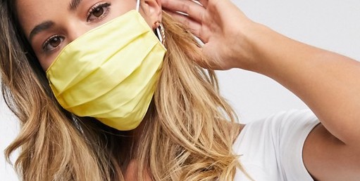 ASOS Design Face Mask Pastel