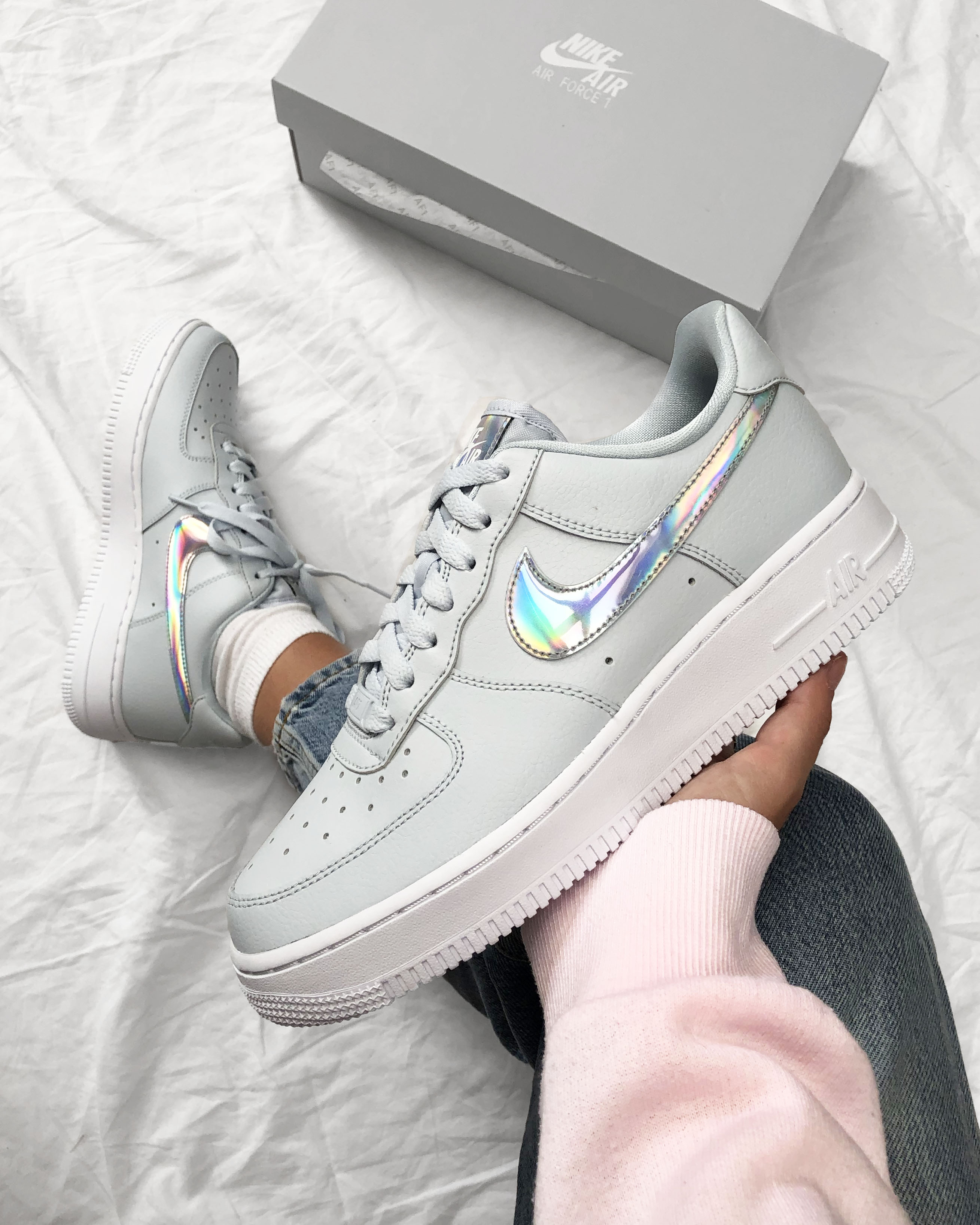 Air Force 1 Grey Irirdescent