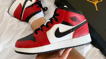 FREE GIVEAWAY: WIN This High Heat Air Jordan 1 Mid Chicago Black Toe FREE GIVEAWAY: WIN This High Heat Air Jordan 1 Mid Chicago Black Toe