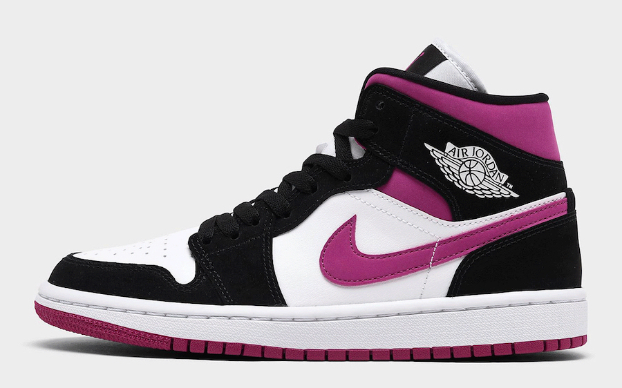 Air JoAir Jordan 1 White Magenta Siderdan 1 White Magenta Side