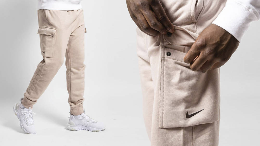The Nike Sportswear Men's Cargo Trousers are Exceptionally Clean