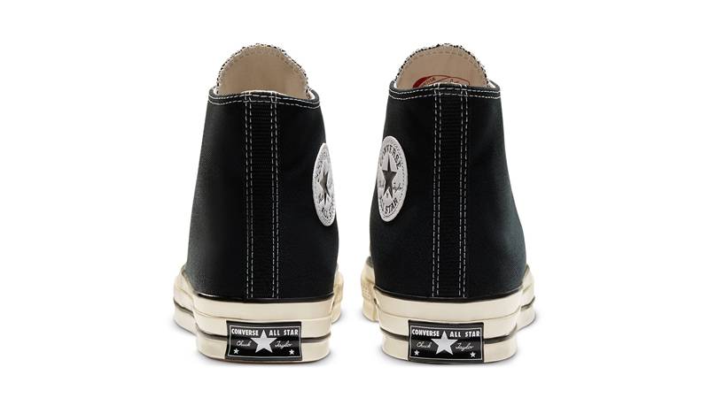 Converse Chuck 70 Classic Hi Black Egret Back
