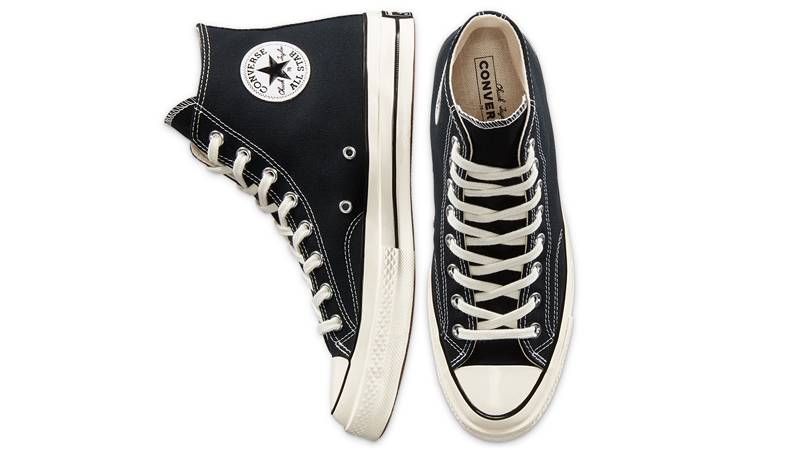 Converse Chuck 70 Classic Hi Black Egret Middle