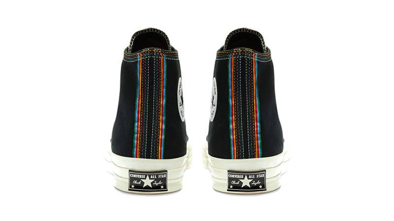 Converse Chuck 70 Hi All Star Layers Black 169046c back