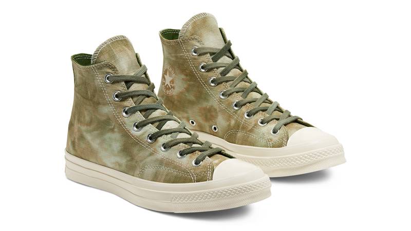 Converse Chuck 70 High Top Twisted Vacation Street Sage Front