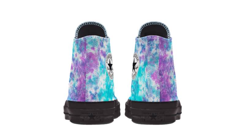 Converse Chuck 70 LA City High Top Custom Tie Dye Back