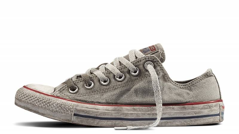 converse all star washed grey