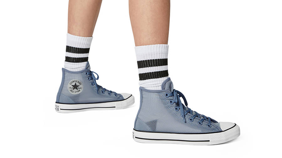 converse blue cdg