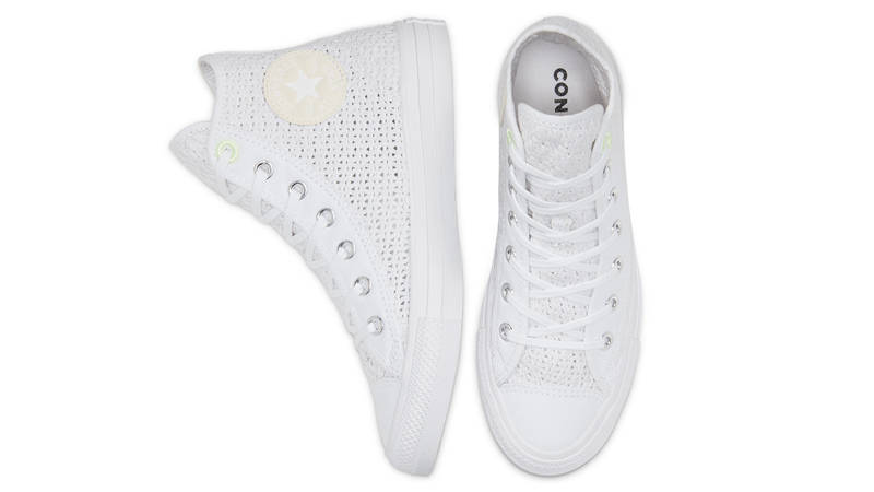 Converse Chuck Taylor All Star High Top Summer Getaway White Barely Volt
