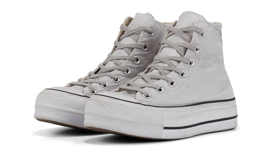 chuck taylor all star lift smoked canvas high top