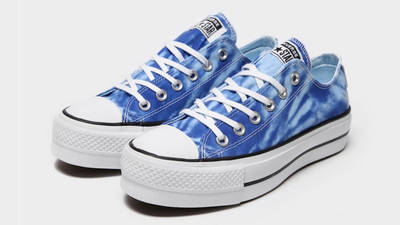 tie dye blue converse