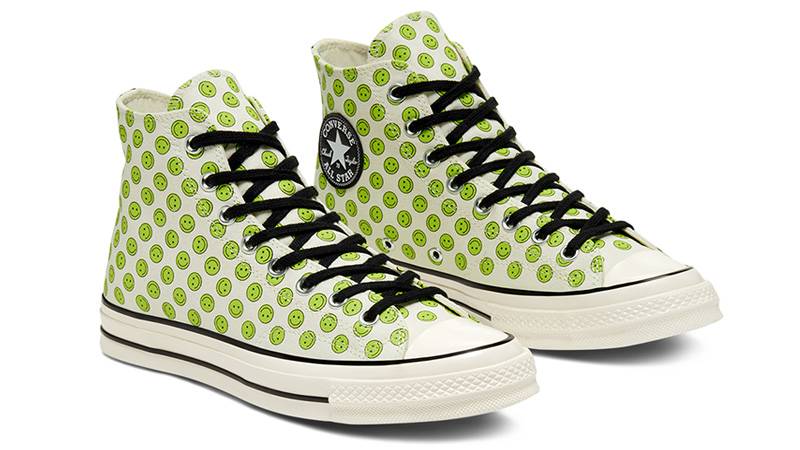 Converse Happy Camper Chuck Taylor All-Star 70s Hi Lemongrass 167637C front