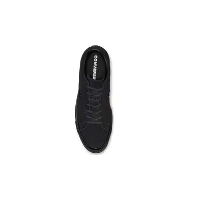 Converse One Star Suede Low Top Triple Black Middle