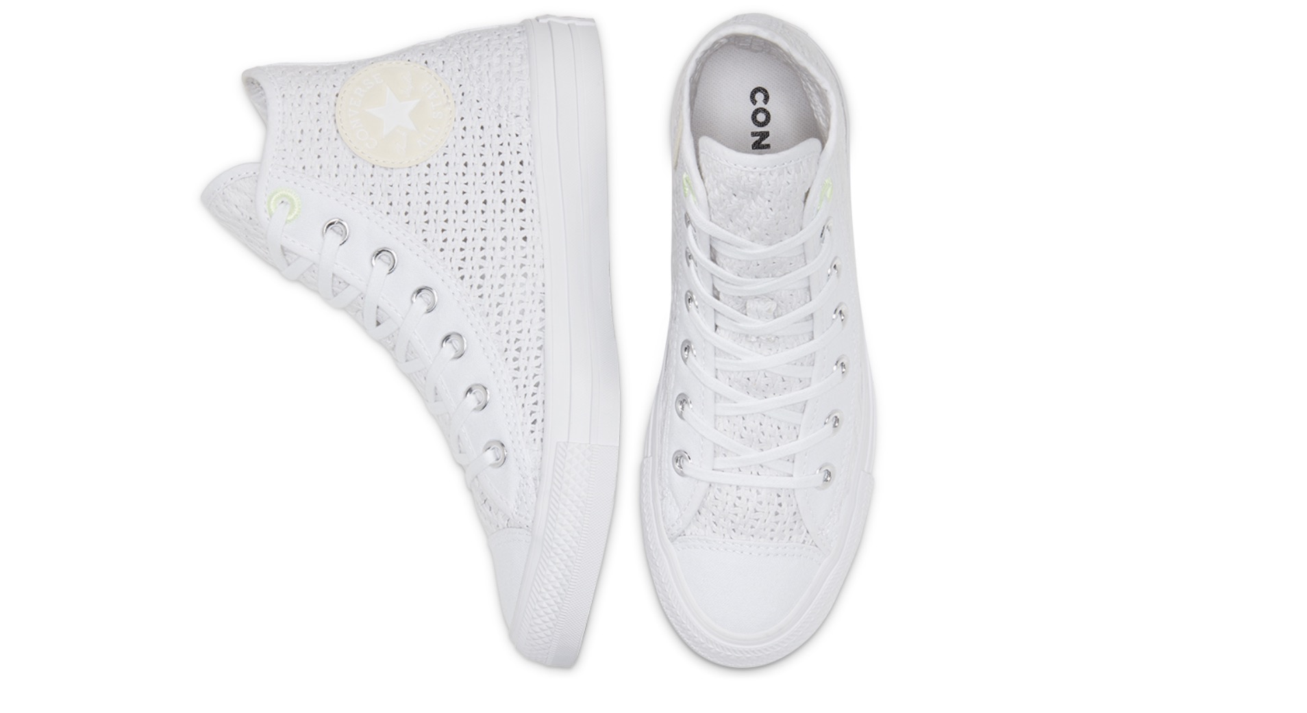 Converse 'Summer Getaway' Chuck Taylor White top