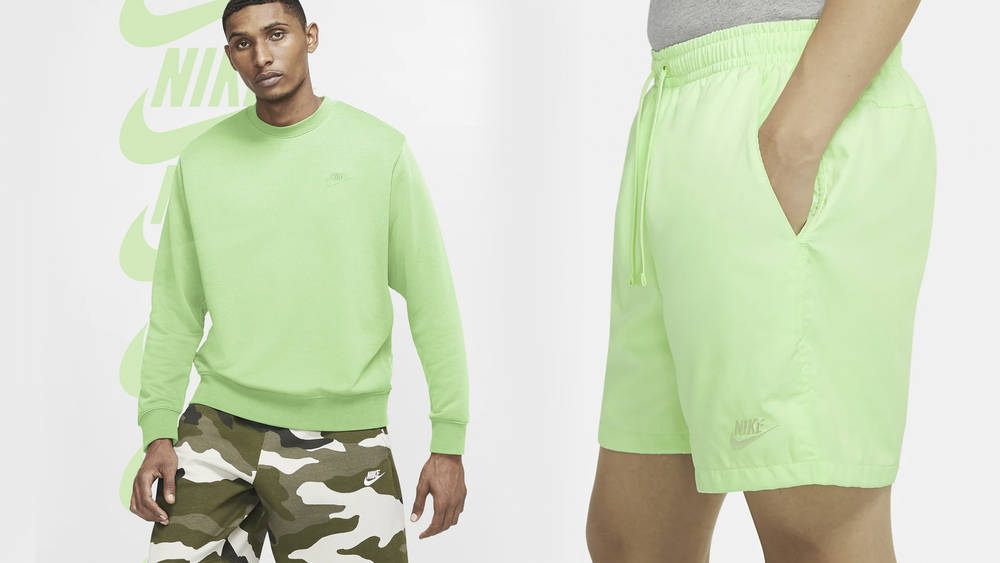The Nike Sportswear "Vapour Green" Tracksuit is the Ultimate Summer Ensemble