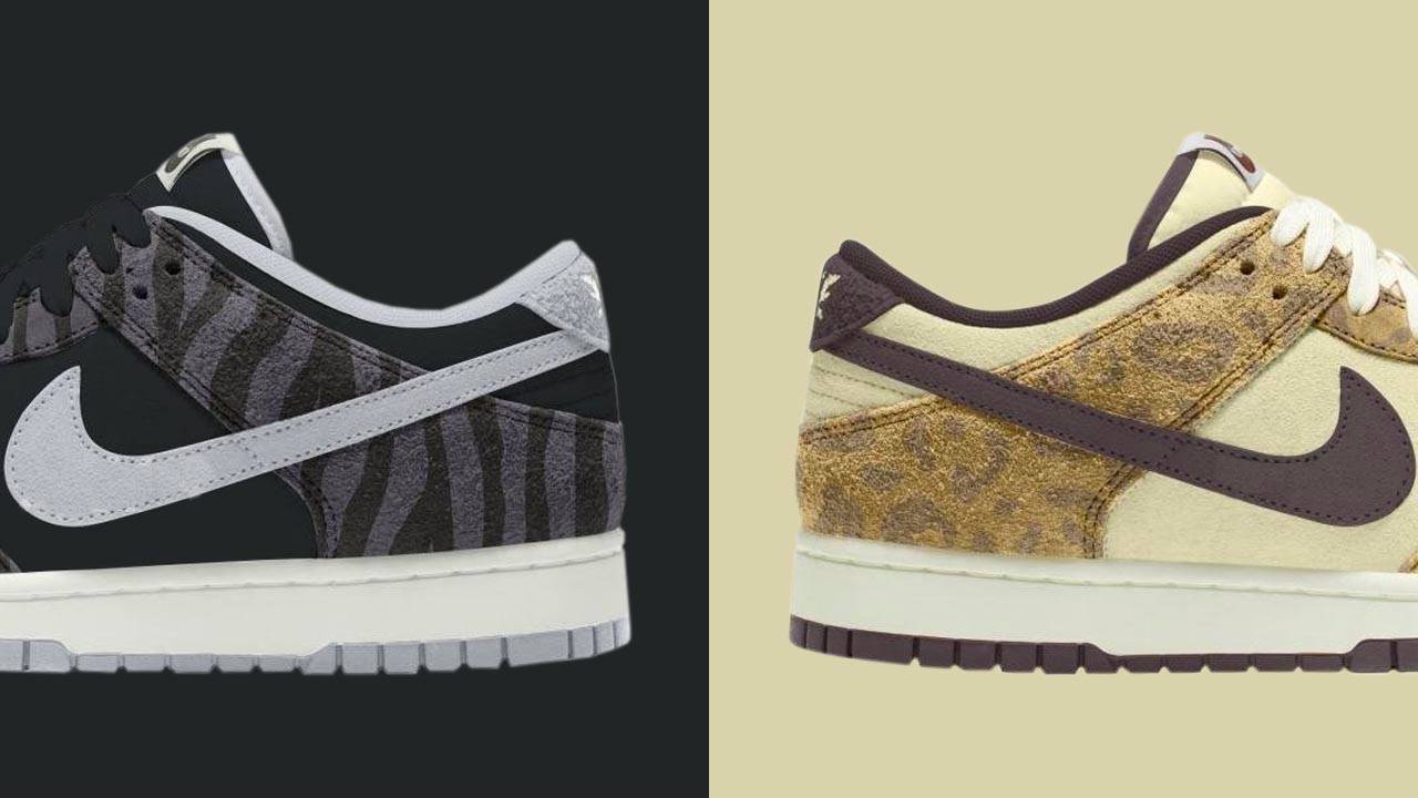 nike dunk animal pack