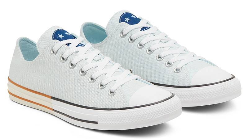 Happy Camper x Converse Chuck Taylor All Star Low Top Blue 167664C front