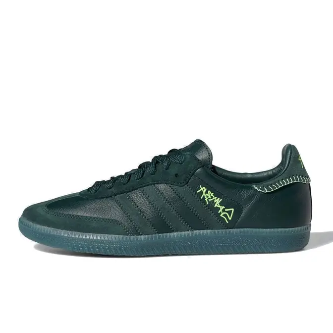 Jonah Hill x adidas Samba Green | Where To Buy | FW7458 | The Sole Supplier