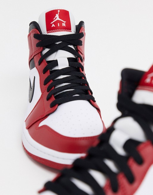 Jordan 1 Gym Red:White Front