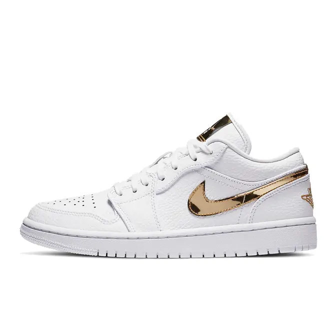 Air jordan store 1 gold low