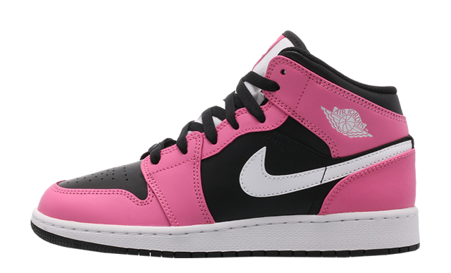 Jordan Mid GS Black Pinksicle Where To Buy 555112-002
