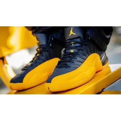 Jordan 12 hot sale yellow