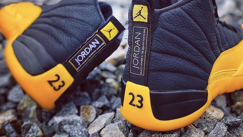 Black and best sale yellow 12s